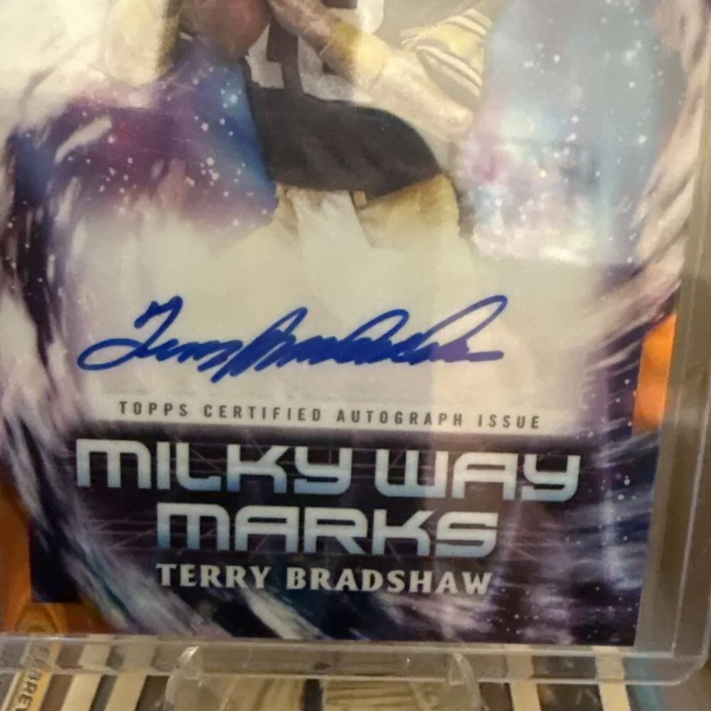 2024 Topps Cosmic Chrome Milky Way Terry Bradshaw 13/25 Orange Refractor🔥🔥